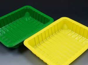 PP Thermoform Plastic Trays Rectangle For Supermarket